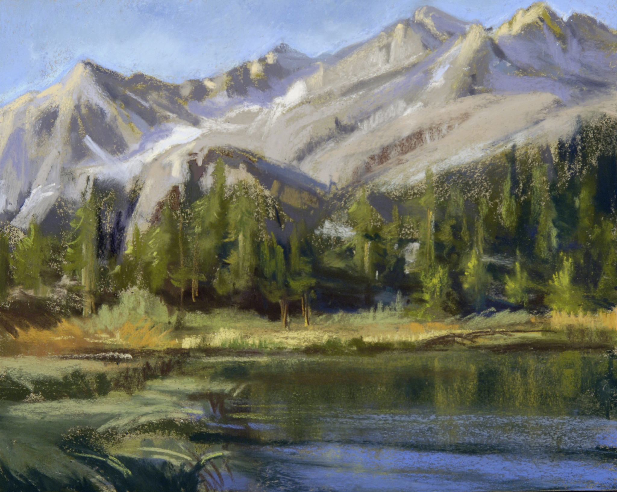 Chris Chapman, Bishop Creek Basin, Pastel Chris Chapman, Bishop Creek Basin, Pastel