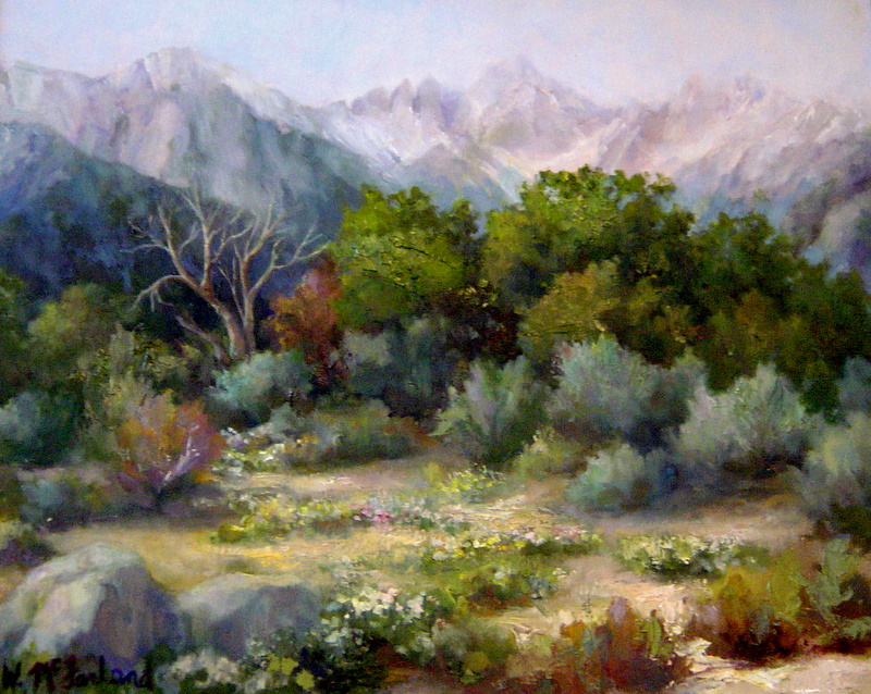 Willellyn McFarland, Sierra Spring, Oil Willellyn McFarland, Sierra Spring, Oil