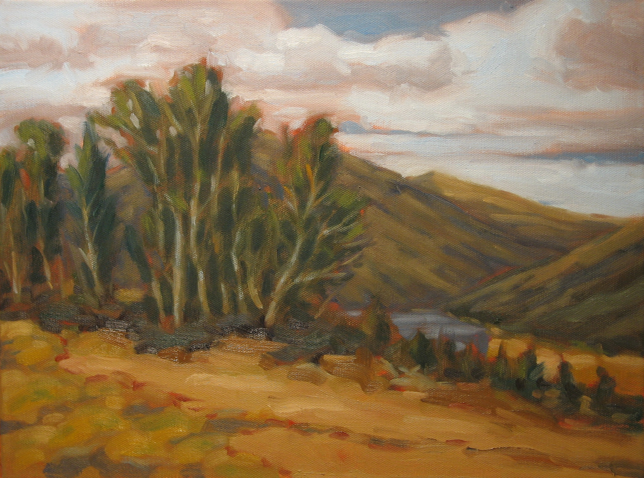 Tioga Pass, oil by Jeffrey Rule Tioga Pass, oil by Jeffrey Rule