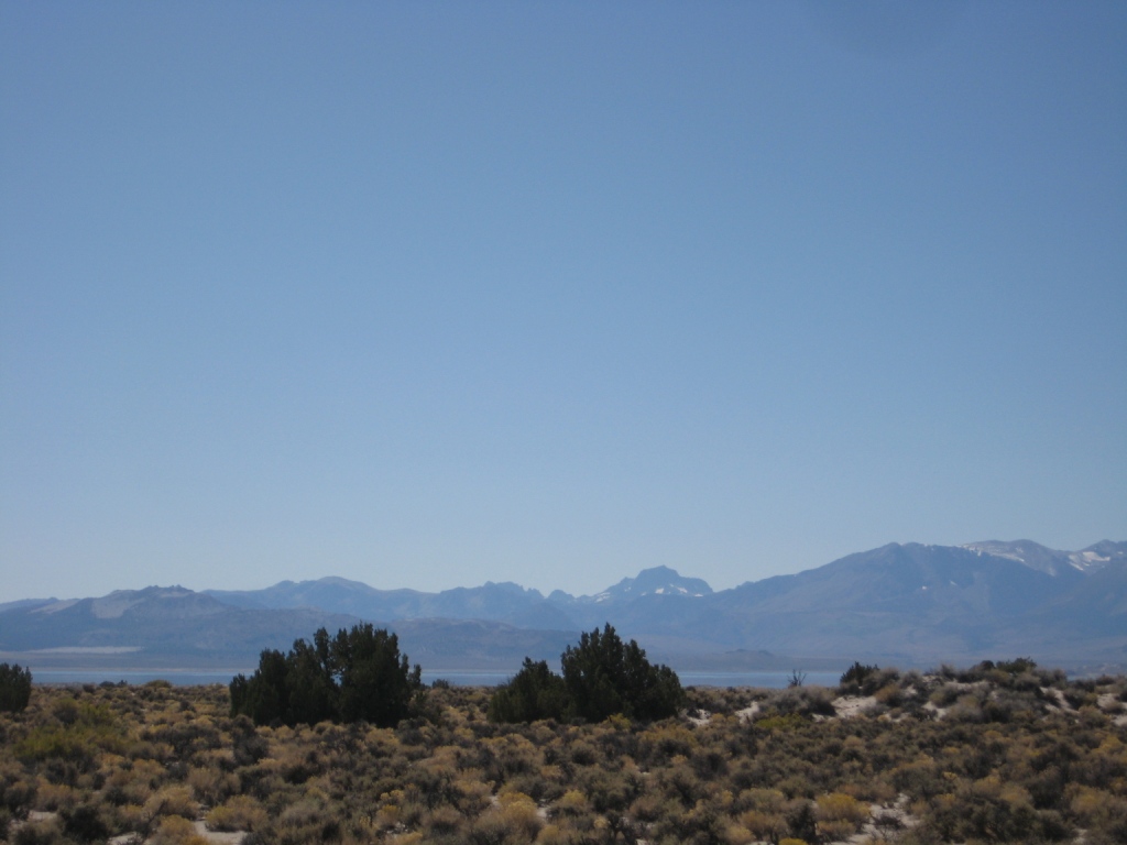 View of Mono Lake from the Yednock conservation easement. 