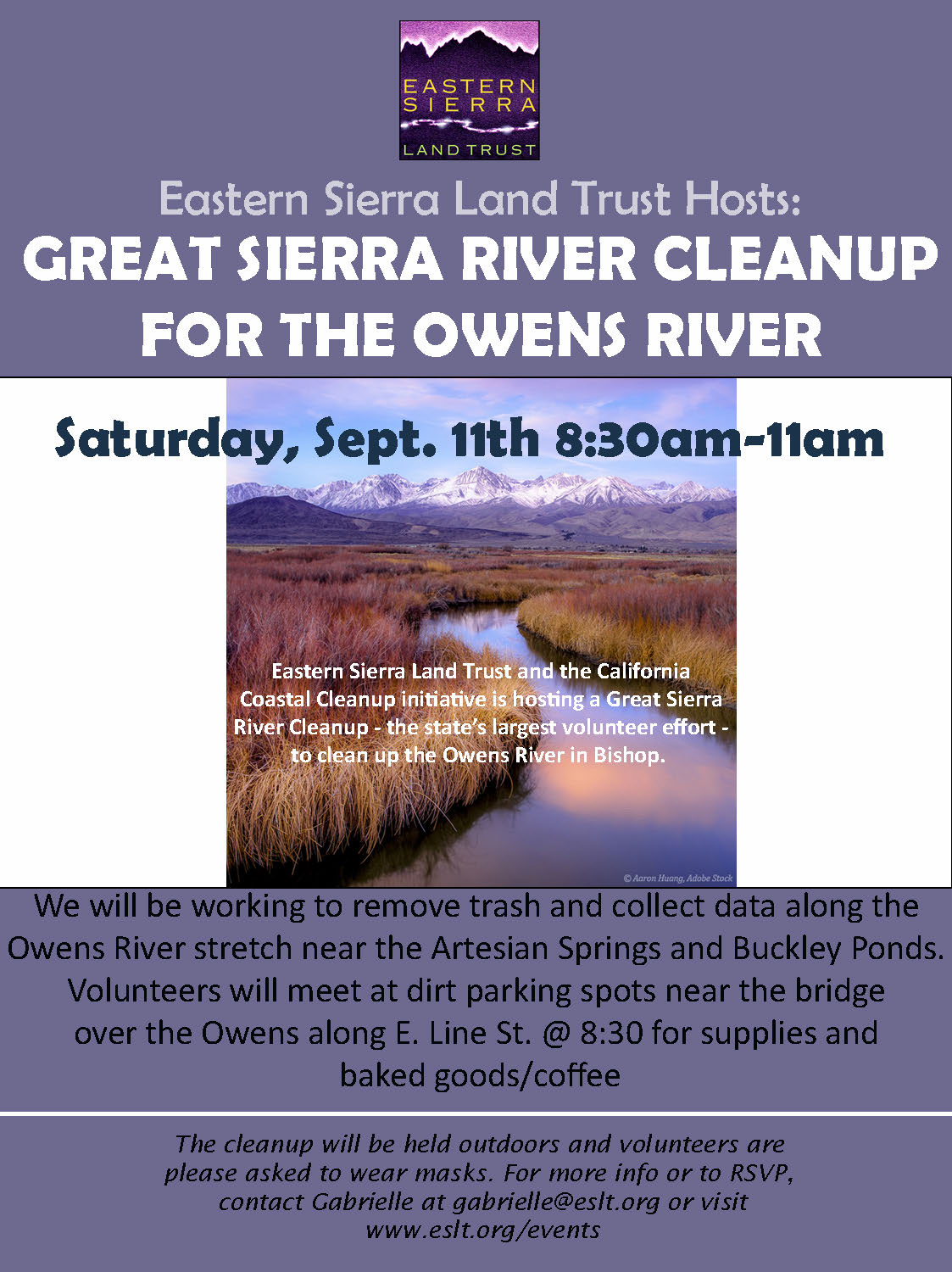 Great Sierra River Cleanup for the Owens River
